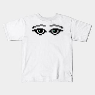 Feminine Eyes Neutral Kids T-Shirt